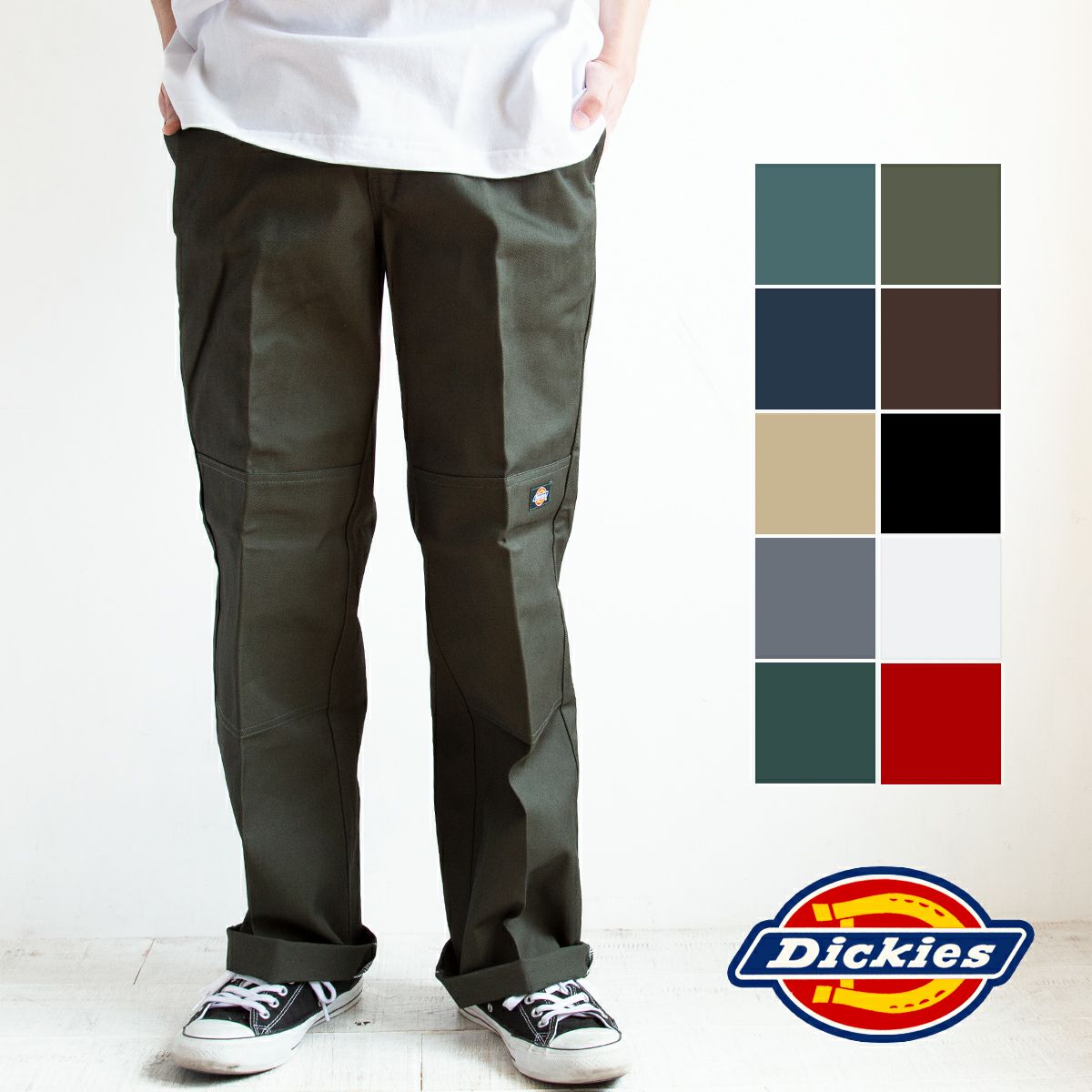 Dickies ディッキーズ 】 Double Knee Work Pant ダブルニー ワーク 