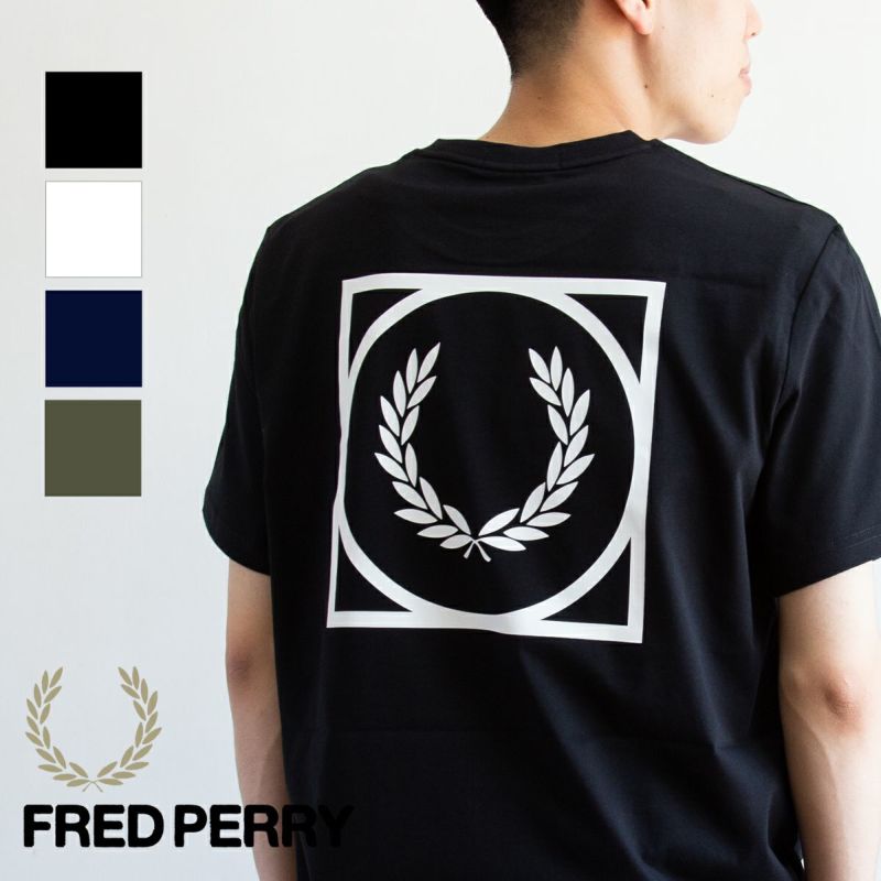 FRED PERRY フレッドペリー 】 GRAPHIC PRINT T-SHIRT グラフィック