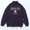 FIDELITY フィデリティ 】 FDLT EMBLEM LOGO MOCKNECK エンブレム ロゴ