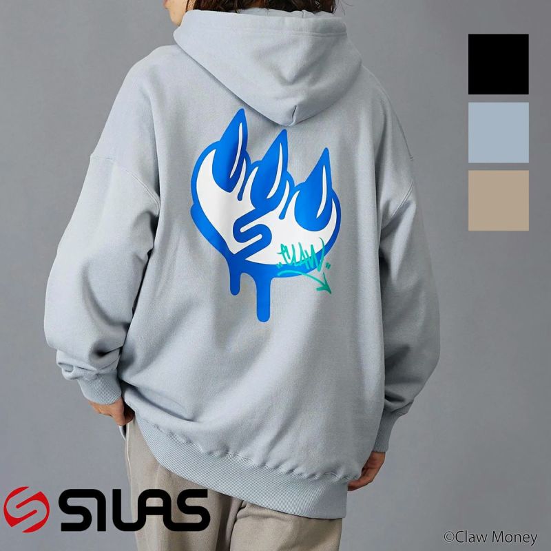 SILAS サイラス 】 SILASxCLAW MONEY SWEAT HOODIE サイラス×クロー