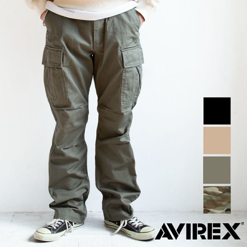 AVIREX アビレックス 】 ベーシック ファティーグ カーゴパンツ