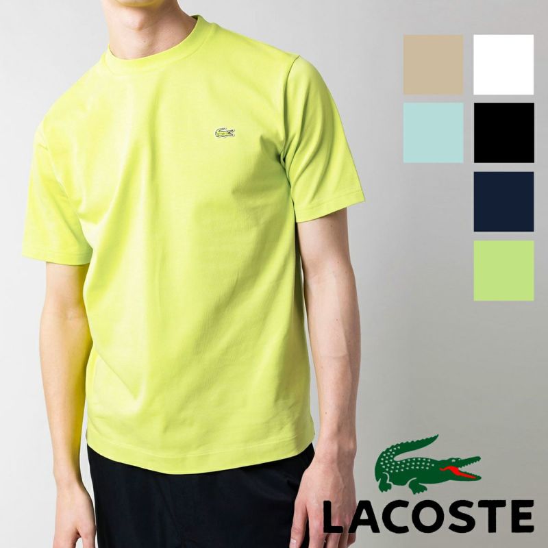 LACOSTE ラコステ 】 アウトライン クロック クルーネック Tシャツ