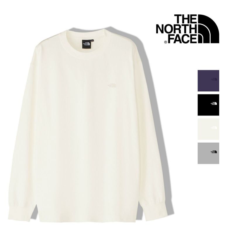 THE NORTH FACE ザ ノースフェイス 】 L/S Nuptse Cotton Tee ロング