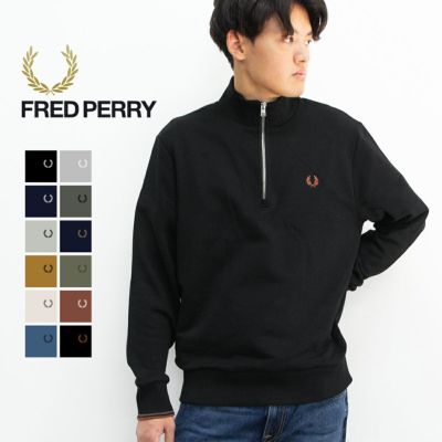 FRED PERRY フレッドペリー 】 Half Zip Sweatshirt ハーフ
