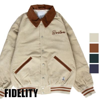FIDELITY フィデリティ 】 FIDELITY X SKOOKUM AWARD JACKET FIDELITY フィデリティ 】 FIDELITY X SKOOKUM AWARD JACKET