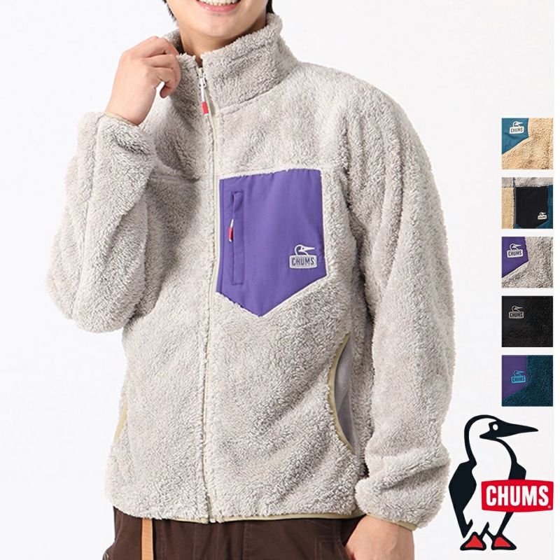 CHUMS チャムス 】 Bonding Fleece Jacket ボンディングフリース