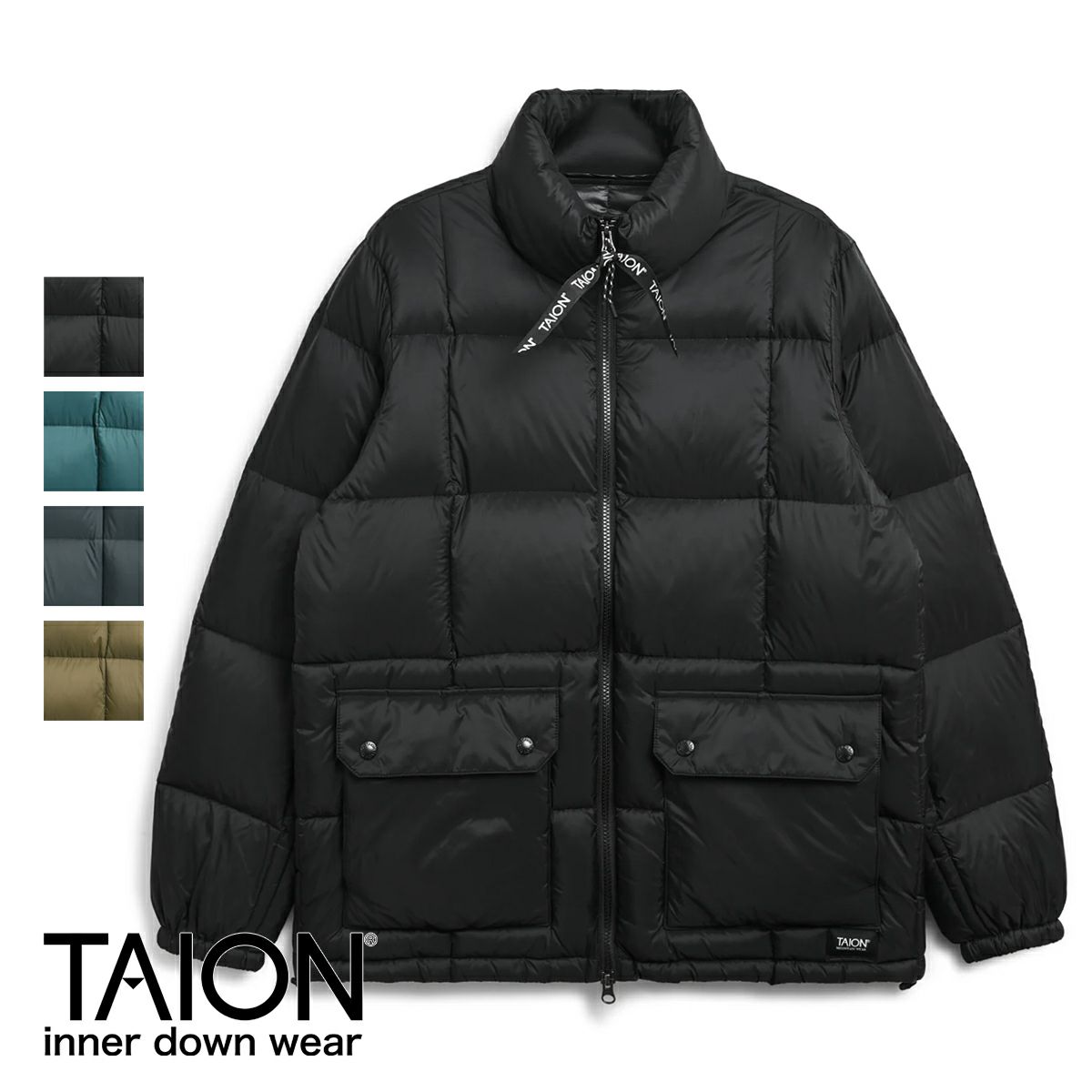 TAION ダウンジャケット ダウン 「TAION(タイオン)」「ユニセックス