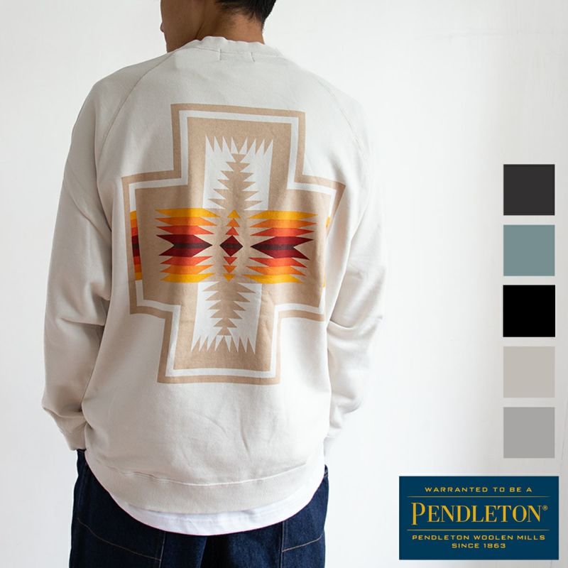 PENDLETON ペンドルトン 】 Back Print Sweat Pullover ラグラン