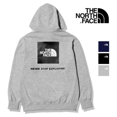 THE NORTH FACE ザ ノースフェイス 】 Back Square Logo Hoodie バック