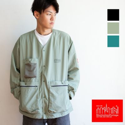 特価商品  Manhattan Coach Collarless 】 マンハッタンポーテージ Portage ジャケット・アウター
