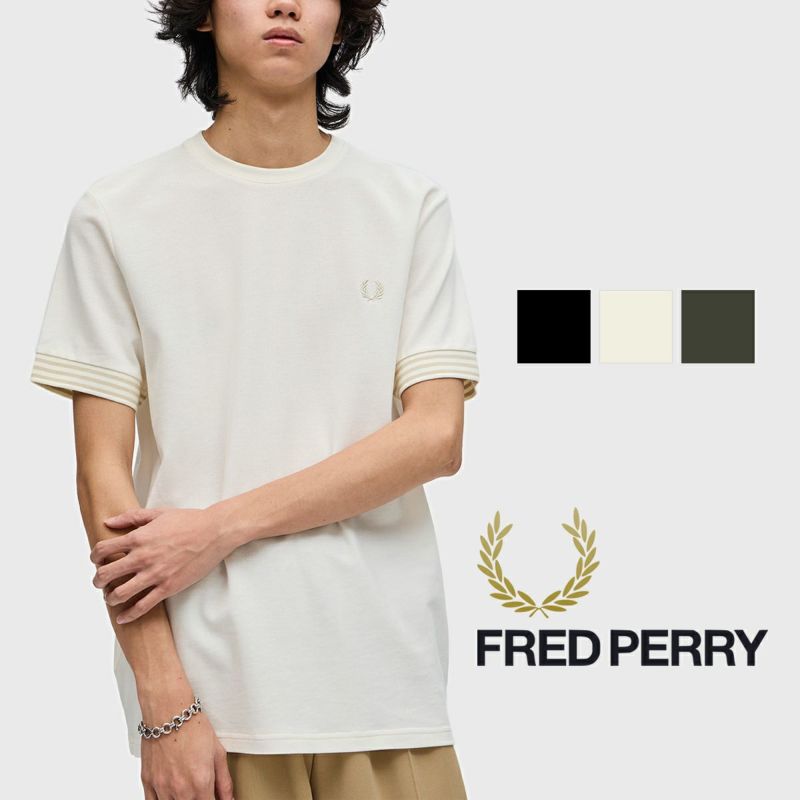 FRED PERRY ベージュ Tシャツ Sサイズ相当 楽天市場】FREDPERRY フレッドペリー（カラーベージュ）（T