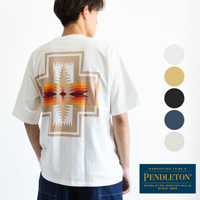 PENDLETON ペンドルトン バックプリント ショートスリーブ T