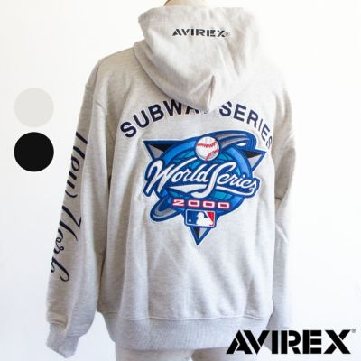 AVIREX アビレックス 《AVIREX × MLB》 HOODIE SUBWAY SERIES メジャーリーグ コラボレーション プルオーバー  パーカー フーディ 783-3231011 | JEANS STATION -ジーンズステーション- オフィシャルサイト