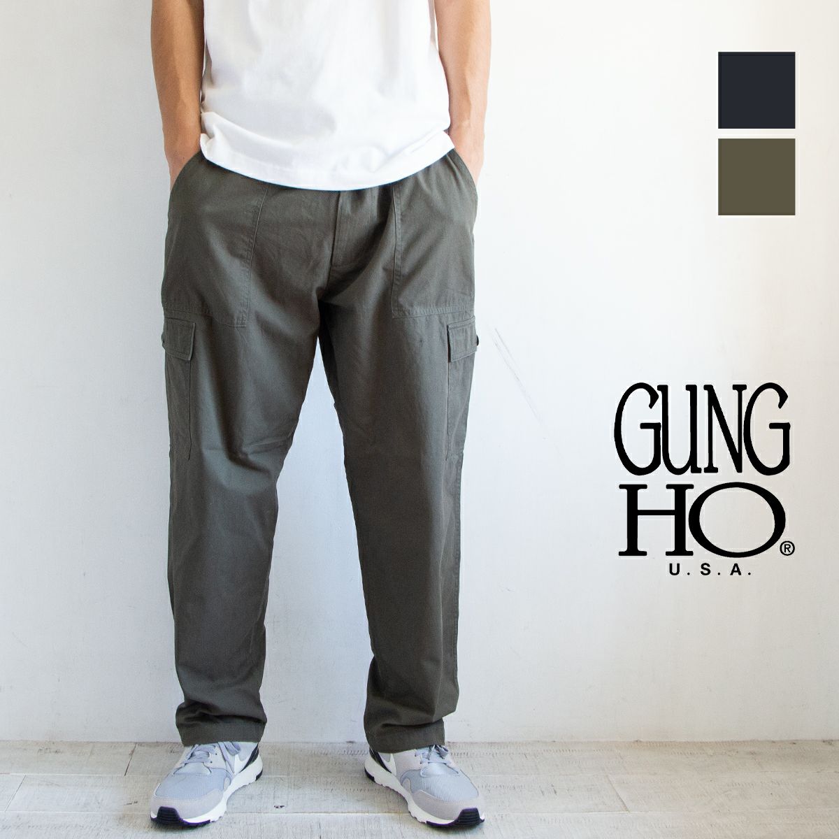 GUNG HO ガンホー 】 CAMP FATIGUE 6POCKETS キャンプ ファティーグ 6