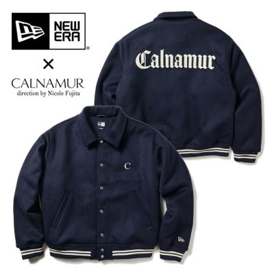 NEW ERA ニューエラ 】 MELTON VARSITY CALNAMUR カルナムール コラボ メルトン ヴァーシティ ジャケット 143490  | JEANS STATION -ジーンズステーション- オフィシャルサイト