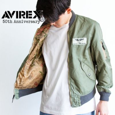 AVIREX アビレックス 50th Anniversary WASHED L-2B ウォッシュ