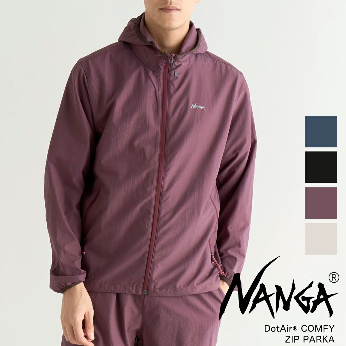 NANGA ナンガ 】 DotAir COMFY ZIP PARKA (UNISEX) ドットエア 