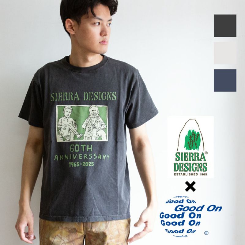シエラデザインズ 「GoodOn × シエラGEORGE ANDBOBTEE」 Good On x SIERRA DESIGNS GEORGE AND BOB TEE | OTHER | ITEM