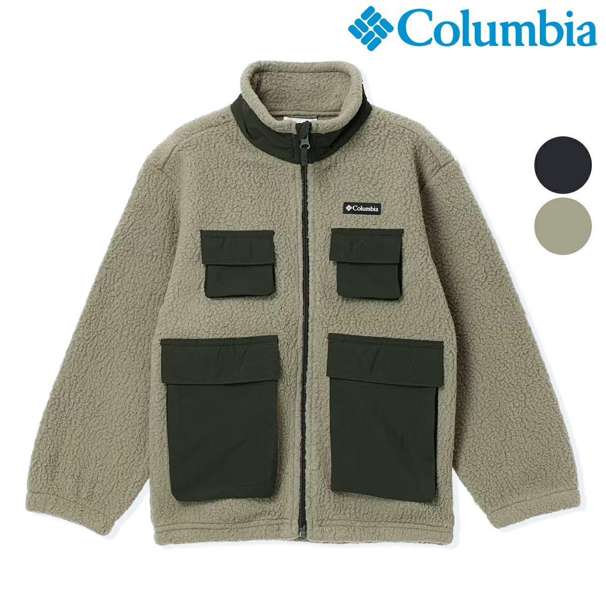 Columbia コロンビア ジャスパー リッジ ペブルド フリース フルジップ